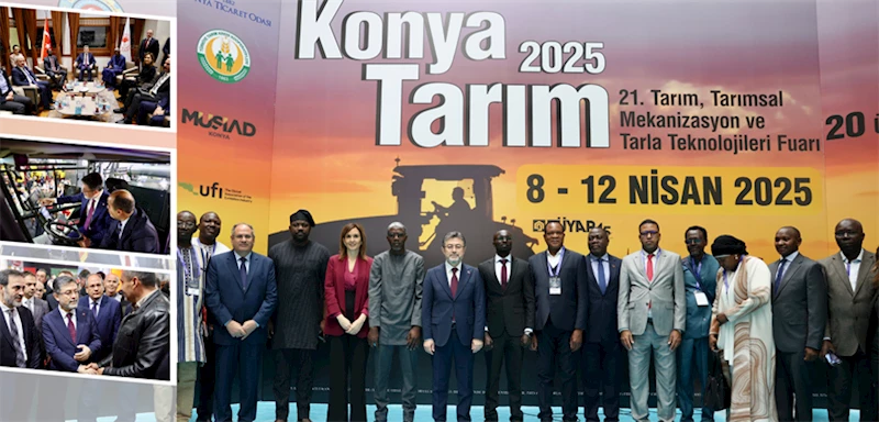 BAKAN YUMAKLI, KONYA TARIM FUARI
