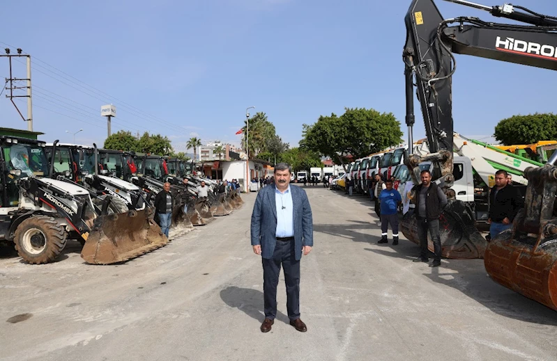 TOROSLAR BELEDİYESİ ARAÇ PARKINI YENİ ARAÇLARLA GÜÇLENDİRDİ