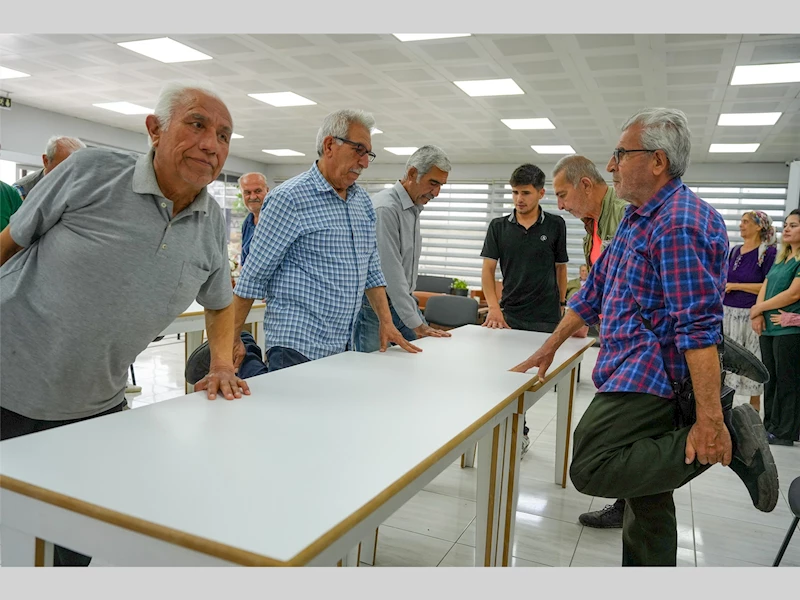 TARSUS BELEDİYESİ’NDEN EMEKLİLERE SAĞLIKLI YAŞAM DESTEĞİ