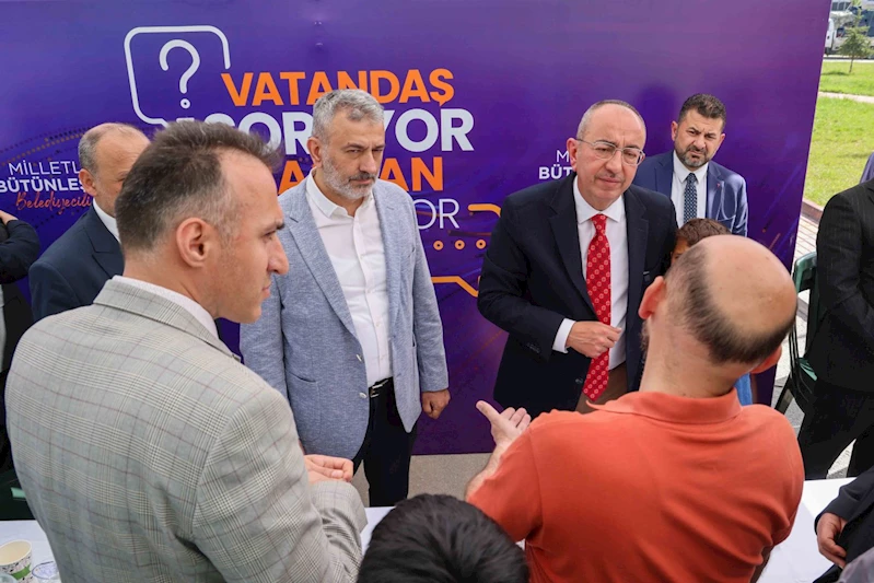 BAŞKAN KAVUŞ; “HER MAHALLEMİZİ PLANLI YATIRIMLARLA GELECEĞE HAZIRLIYORUZ”