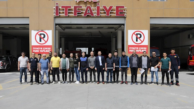 Nevşehir İtfaiye Müdürlüğü’nden Belde Belediyelerine Yangın Güvenliği Eğitimi