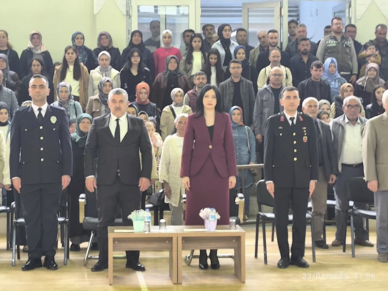 23 Nisan Ulusal Egemenlik ve Çocuk Bayramı Coşkuyla Kutlandı.