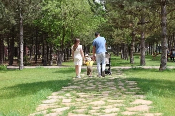 ESKİŞEHİRLİLER AKTİF YAŞAM PARKINI ÇOK SEVDİ
