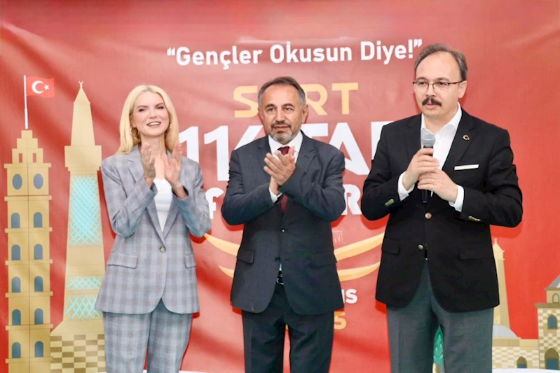 BU YIL 11’Sİ DÜZENLENEN GELENEKSEL SİİRT KİTAP FUARI