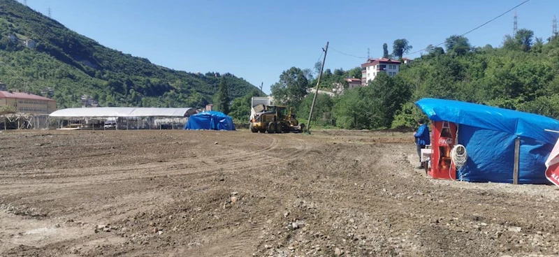 KURBAN SATIŞ ALANIMIZDA HAZIRLIKLAR BAŞLADI