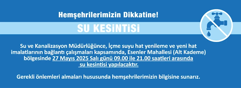 Su Kesintisi