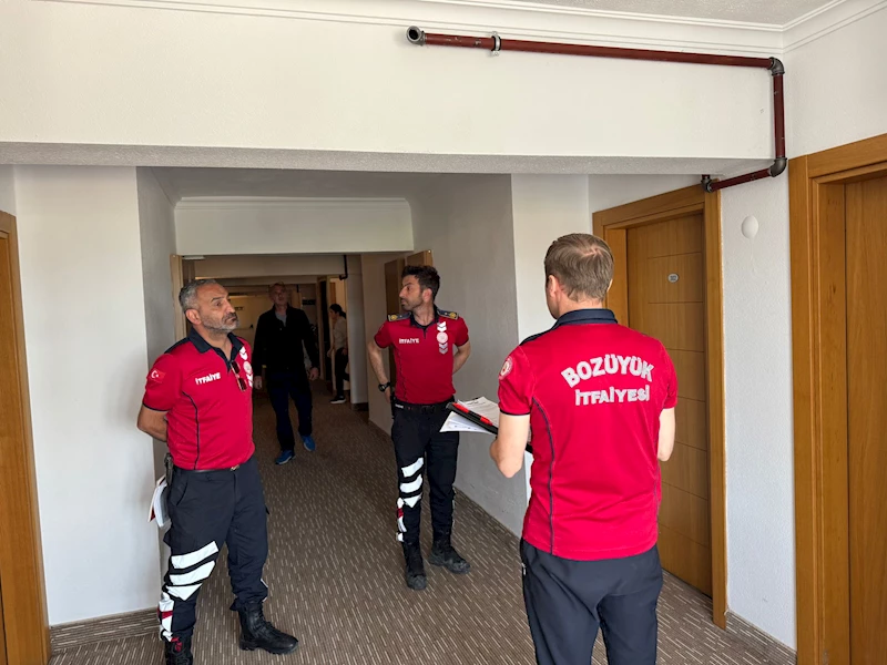 -İTFAİYEDEN OTELLERE DENETİM