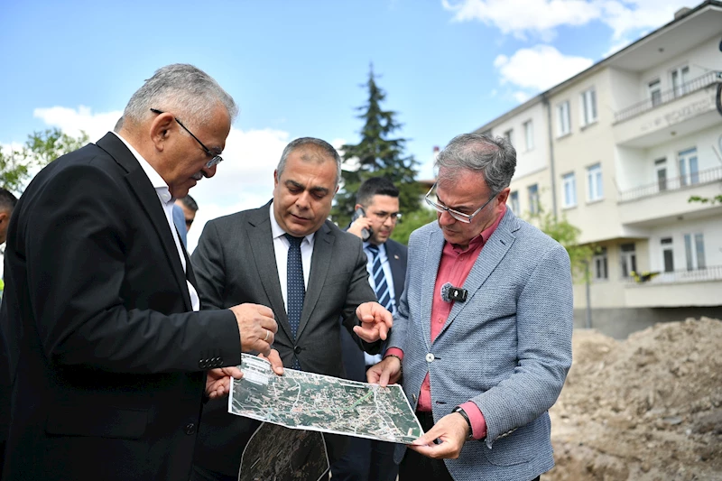 Başkan Büyükkılıç, Hacılar’da 35 Milyon TL’lik KASKİ Yatırımını İnceledi