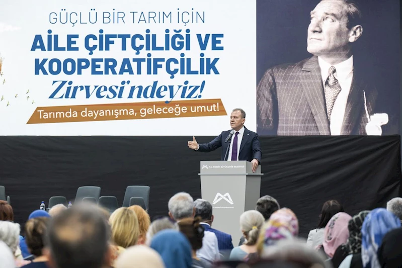 Mersin Büyükşehir’den ‘Güçlü Bir Tarım İçin Aile Çiftçiliği ve Kooperatifçilik Zirvesi’