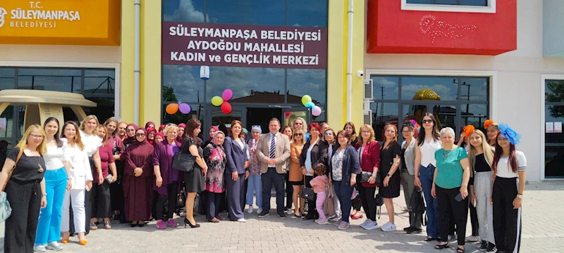 Süleymanpaşa Belediyesi Kişisel Gelişim ve Meslek Edindirme Kursları Yıl Sonu Sergisi Açıldı