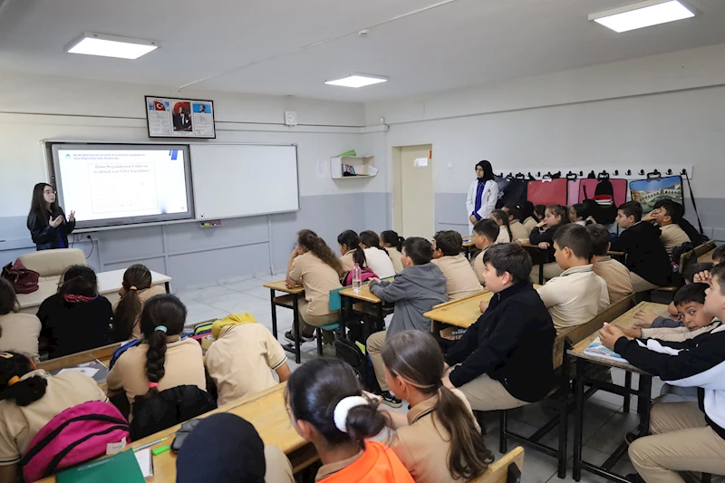 Büyükşehir’den 14 ilçe, 21 okulda daha yaşanabilir bir dünya için güçlü mesaj