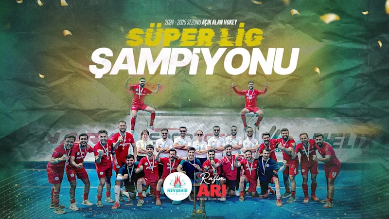Nevşehir Belediyesi SK Erkek Hokey Takımı TÜRKİYE ŞAMPİYONU