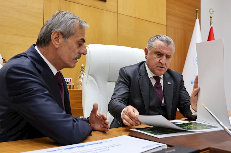 Bakan Osman Aşkın Bak, Mollaköy projesi için müjdeyi Büyükşehir’de verdi