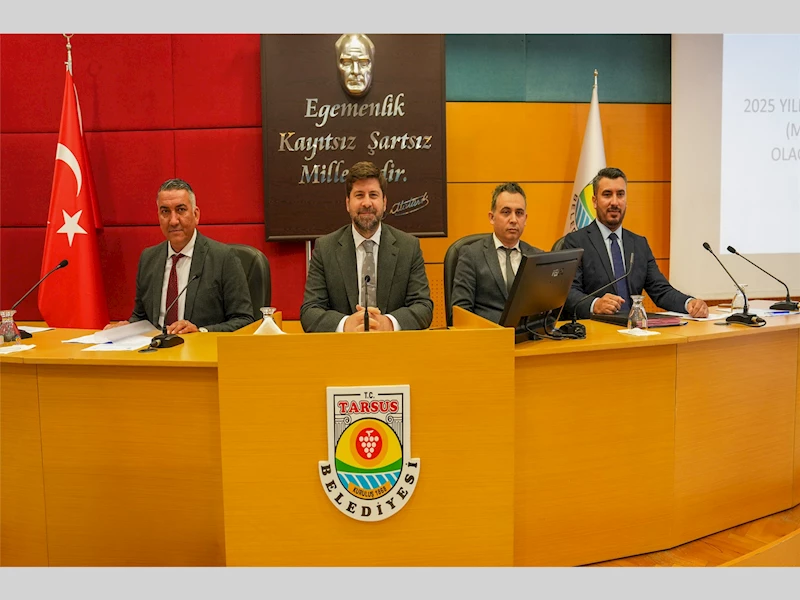 TARSUS BELEDİYESİ MAYIS AYI OLAĞAN MECLİS TOPLANTISI YAPILDI