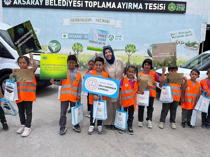 AKSARAY BELEDİYESİ’NDEN ÇEVRE HAFTASINDA ÇOCUKLARA ANLAMLI KAMPANYA