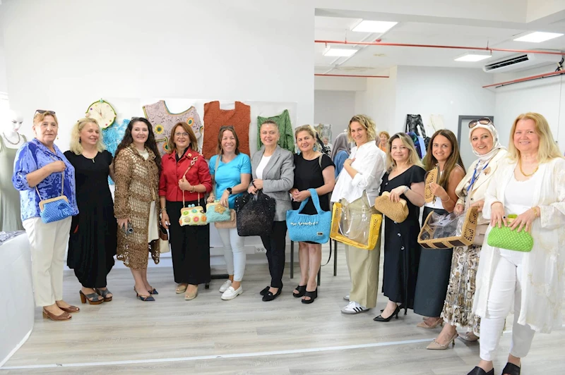 NİLSEM’de eğitim alan  kadınların el becerileri beğeni topladı