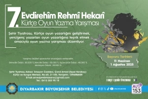 DBŞT Kürtçe oyun yazma yarışması düzenliyor