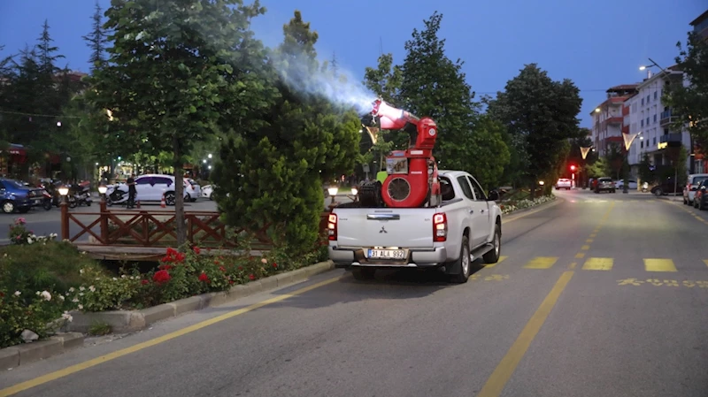 Nevşehir Belediyesi 7/24 İlaçlama Çalışması Yapıyor