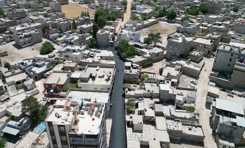 SURUÇ TİLAL CADDESİ SICAK ASFALTA KAVUŞTU