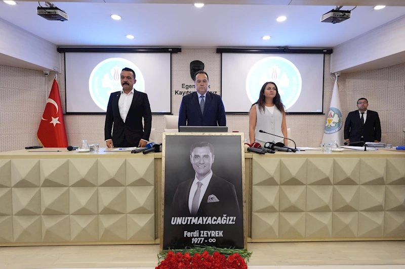 Başkan Dutlulu ile İlk Meclis Ferdi Zeyrek’i Anarak Başladı