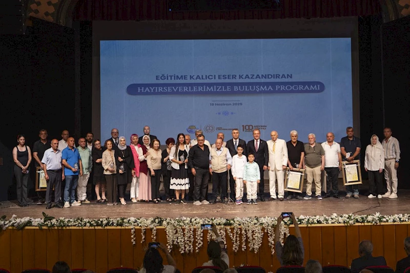 Başkan Seçer, Eğitime Kalıcı Eser Kazandıran ‘Hayırseverlerle Buluşma Programı’na Katıldı