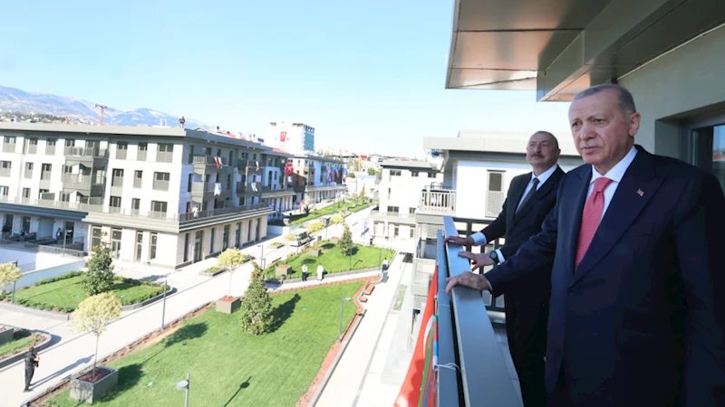 Cumhurbaşkanı Erdoğan ve Azerbaycan Cumhurbaşkanı Aliyev’den Kahramanmaraş’ta Ziyaretler