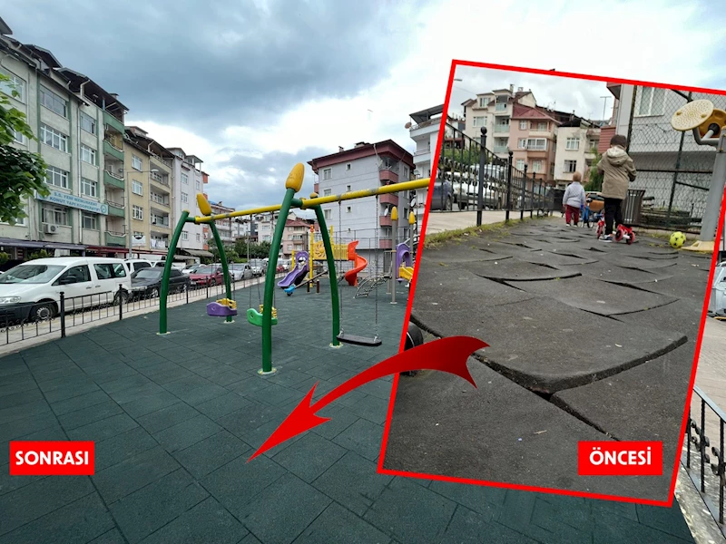 ‘PARK HAREKÂTI’ İLE ÇOCUKLARA GÜVENLİ OYUN ALANLARI OLUŞTURULUYOR