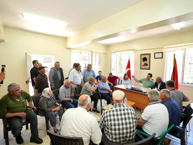 BAŞKAN YILMAZ’DAN 3 MAHALLEYE ZİYARET