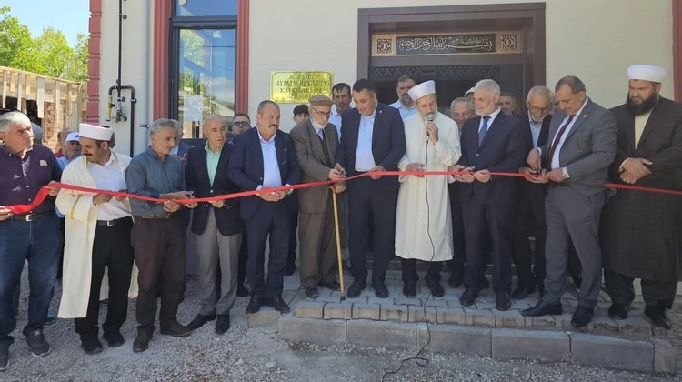 BAŞKANIMIZ, ARZULARKABAKÖY BELDEMİZE KAZANDIRILAN MEHMET ATA PAÇALI CAMİİ’NİN AÇILIŞINA KATILDI