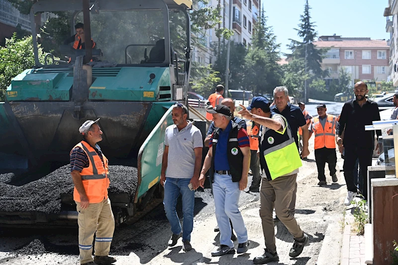 Mamak’ın Yolları Baştan Sona Yenileniyor