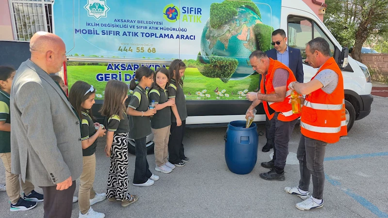AKSARAY’DAN ATIK YAĞDA REKOR HAMLESİ: 18 GÜNDE 600 LİTRE TOPLANDI