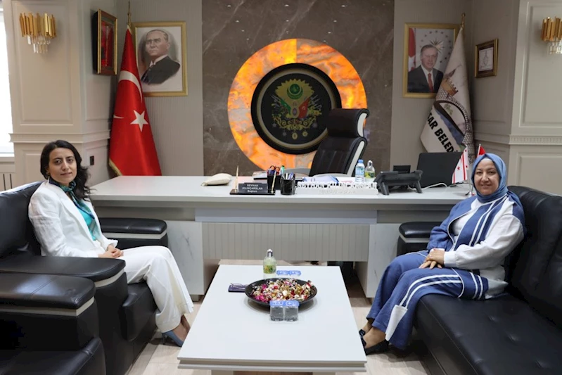 Kaymakam Özlem Kılıçtürk’ten, Başkan Seyhan Kılınçarslan’a Veda Ziyareti