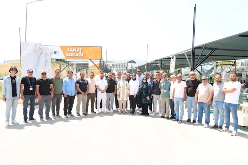 Mermeri Sanata Dönüştüren Ustalarımızla Değerlendirme Toplantısı Yaptık