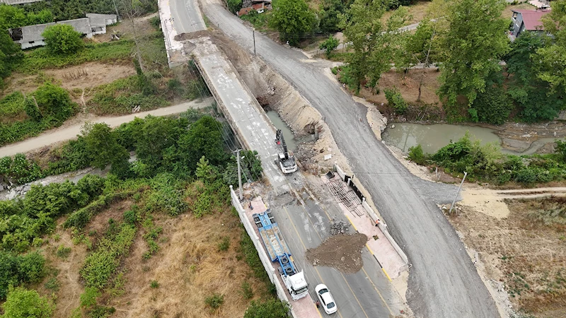 Kanlıçay Köprüsü’nde çalışmalar başladı