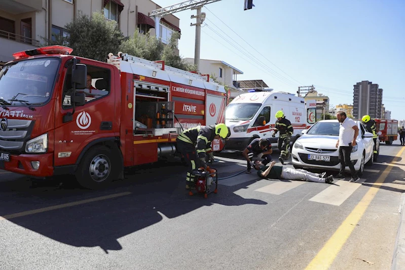 Büyükşehir Ekipleri Trafik Güvenliği İçin Sahadaydı