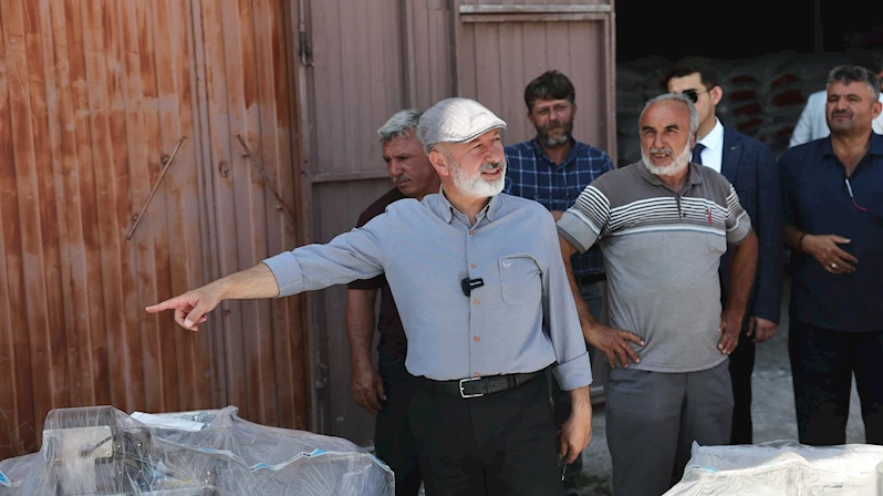 BAŞKAN ÇOLAKBAYRAKDAR, “KIRSALA YATIRIM, ÜLKENİN GELECEĞİNE YATIRIMDIR”