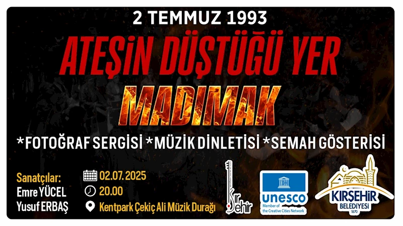 SİVAS KATLİAMINDA YİTİRDİKLERİMİZ ANILACAK