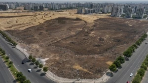 Mezopotamya Kent Parkı’nda çalışmalar başladı
