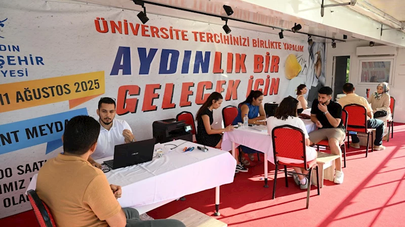 BAŞKAN ÇERÇİOĞLU’NDAN GENÇLERE YKS DESTEĞİ: TERCİH TIRI ÜNİVERSİTE ADAYLARININ HİZMETİNDE