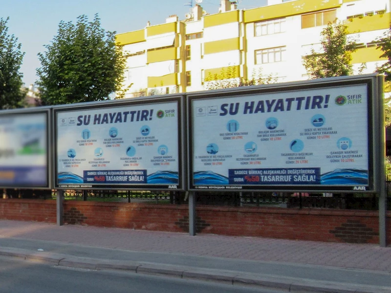 MERAM BELEDİYESİNDEN SU TASARRUFU SEFERBERLİĞİ