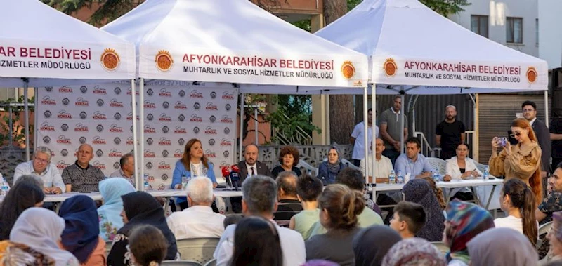 İSTİKLAL MAHALLEMİZDE VATANDAŞLARIMIZI DİNLEDİK