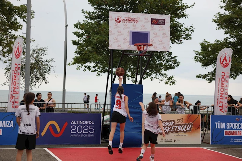AVRUPA SPOR ŞEHRİNDE BASKETBOL HEYECANI BAŞLADI