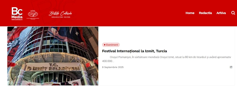 ROMANYA BASINI: İZMİT, HALKLAR ARASI DOSTLUĞUN SAHNESİNE DÖNÜŞTÜ