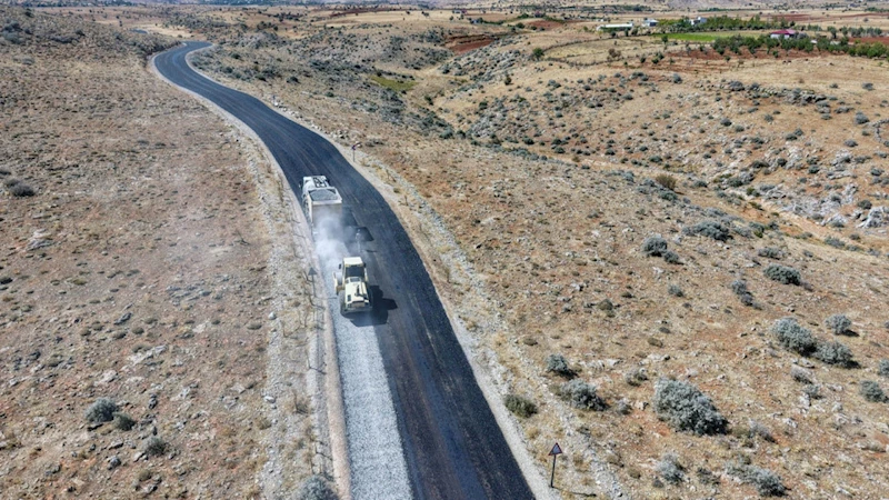 Afşin Örenderesi Yolu Büyükşehir’le Yenilendi