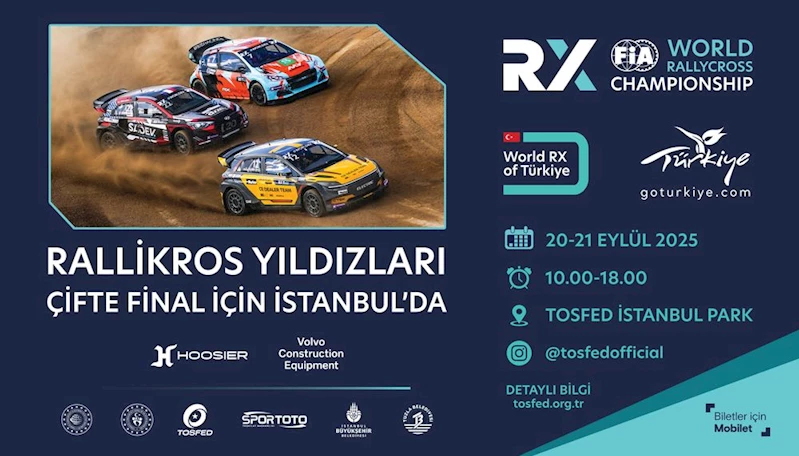 FIA DÜNYA VE AVRUPA RALLİKROS ŞAMPİYONALARINA İBB’DEN TAM DESTEK
