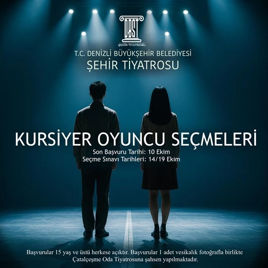 Şehir Tiyatrosu yeni yeteneklerini arıyor