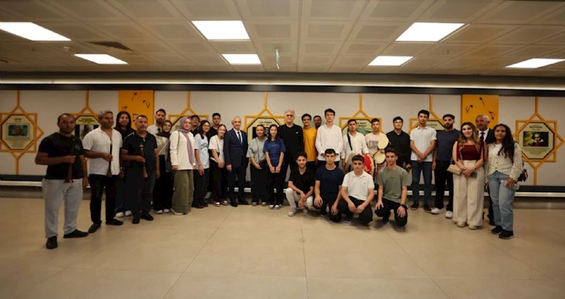 Şahinbey Konservatuarı Tamer Karadağlı´yı Ağırladı