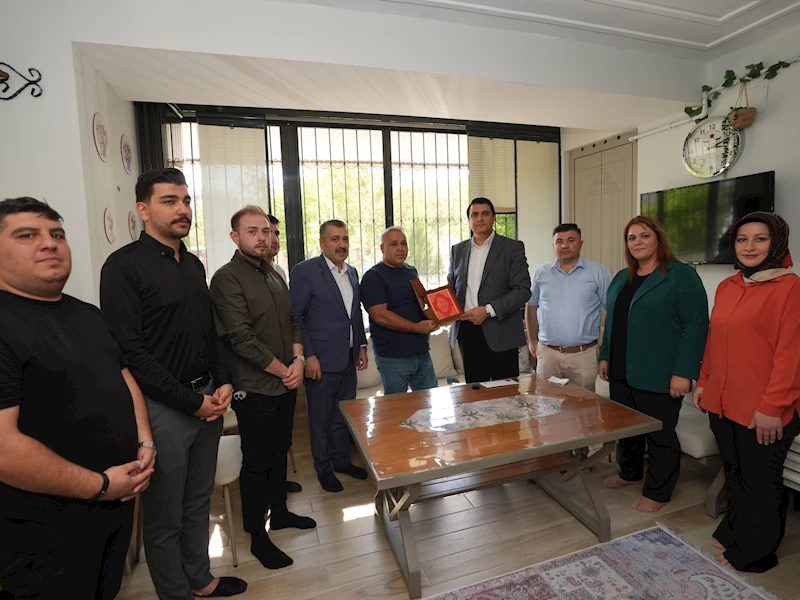 BAŞKAN YILMAZ’DAN ANLAMLI ZİYARET