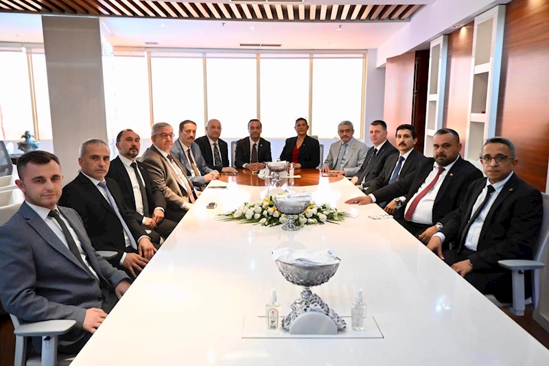 BAŞKAN ÇERÇİOĞLU’NA MİLLİYETÇİ HAREKET PARTİSİ’NDEN ZİYARET