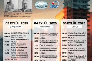 YALOVA’DA YAPI TASARIMI VE DEPREM GÜVENLİĞİ KONUŞULACAK